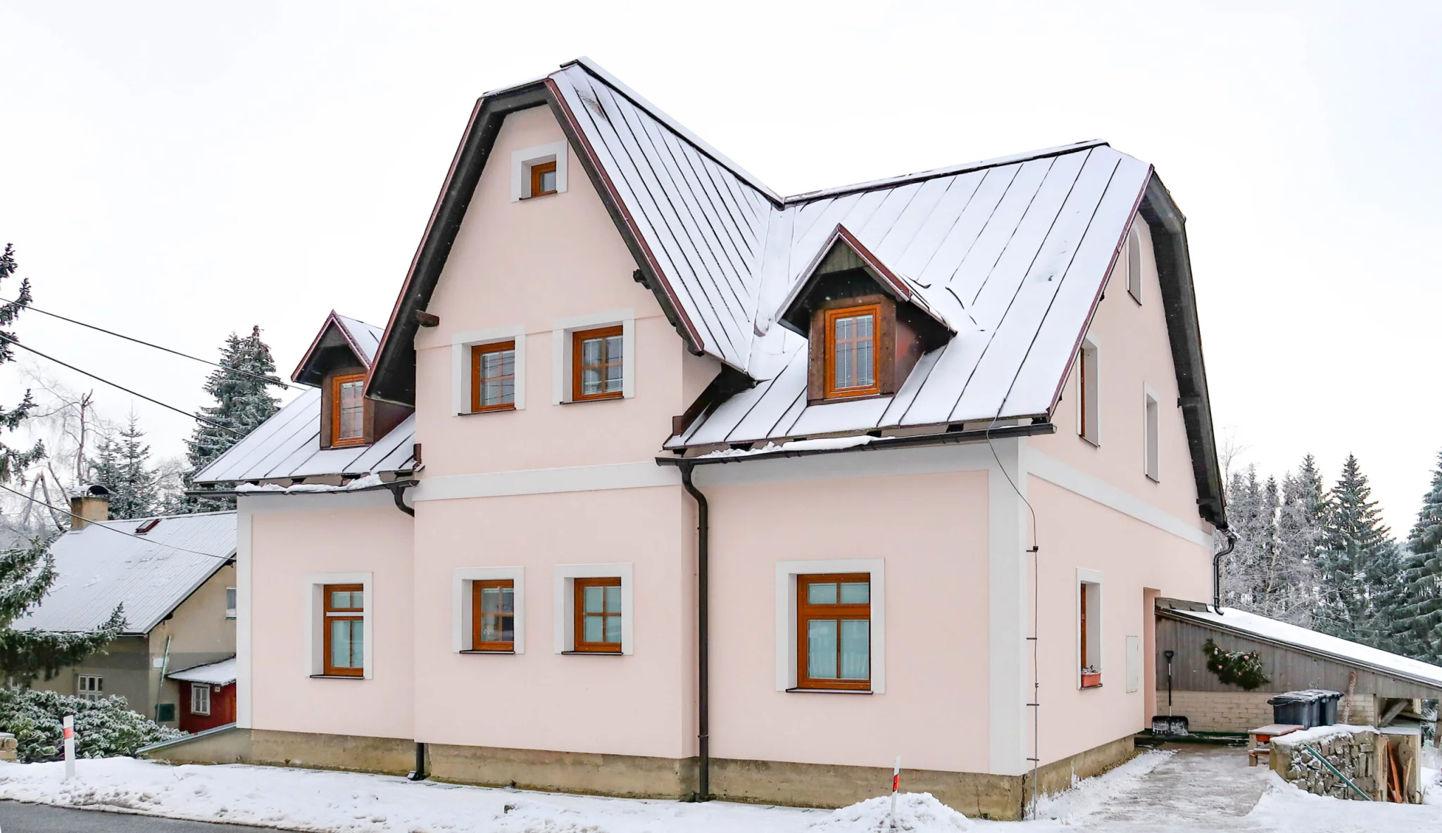Apartmány Bedřichov 1718 - ubytování Bedřichov - chalupa 1718 - ubytování Jizerské hory - zimní sezóna v Bedřichově
